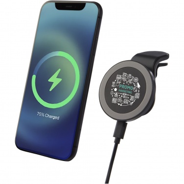 Logo trade business gift photo of: Magclick 10W wireless magnetic car charger